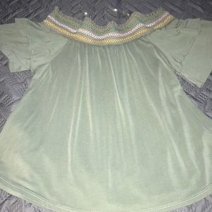 Off the shoulder top